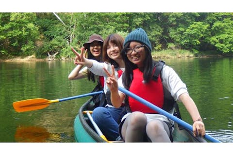 【群馬・みなかみ】藤原湖でカナディアンカヌー（3時間）