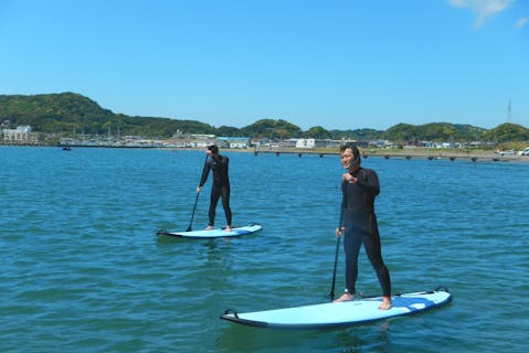 【千葉・SUP】温暖な南房総の海を散歩しよう！SUPスクール