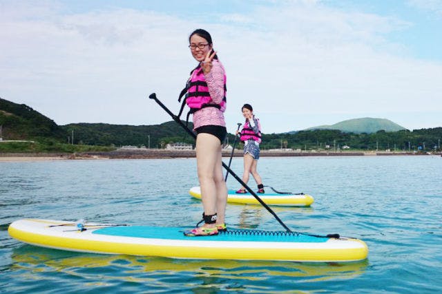 長崎・五島列島・SUP】2名様以上で割引あり！美しい五島列島の海で海上