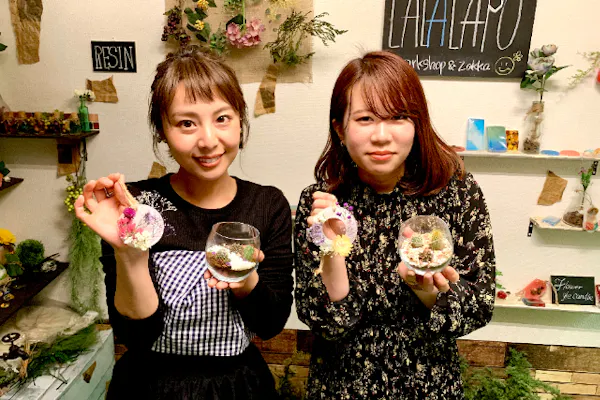 大阪・心斎橋・サシェ作り体験】当日予約OK！火を灯さないドライ