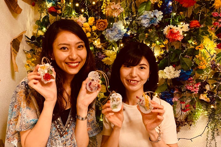 大阪 心斎橋 ドライフラワーサシェ 60分 アソビュー