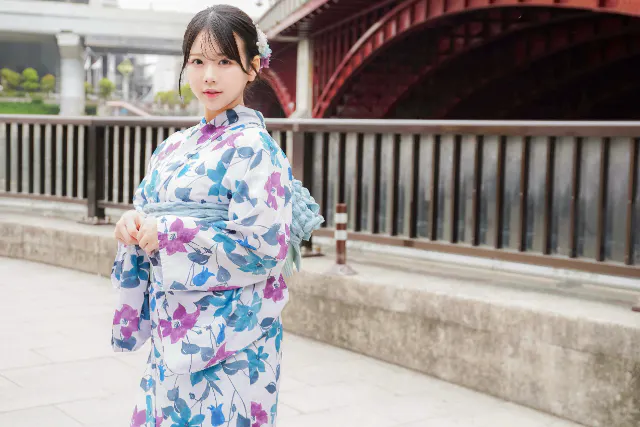 【東京・浅草・浴衣レンタル】浅草駅徒歩0分！ヘアセット付き！花火大会や夏祭りにも！浴衣一式レンタル＆着付けプラン！