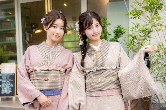 【東京・浅草・学割】★女性限定★学割プラン！お得なアレンジヘアセット付き！大人気レトロモダンまで好きな着物が選べる♪