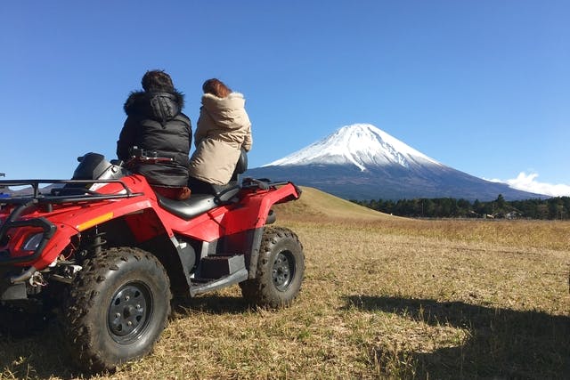 Atvバギー 30分 静岡 富士宮 富士山バギートレッキング 記念撮影付き アソビュー