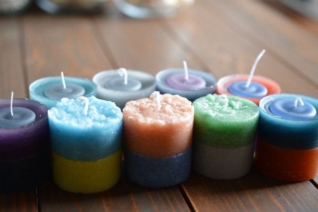 Candle making in Sand