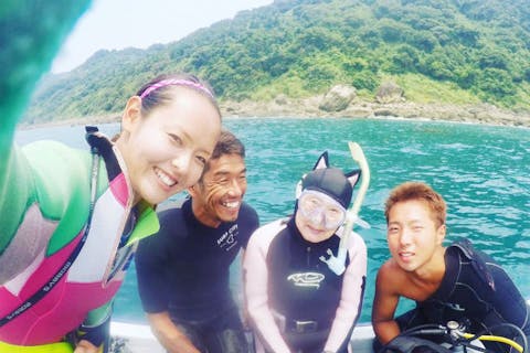 【宮崎市】無人島に潜ろう！体験ダイビング（写真撮影付き）