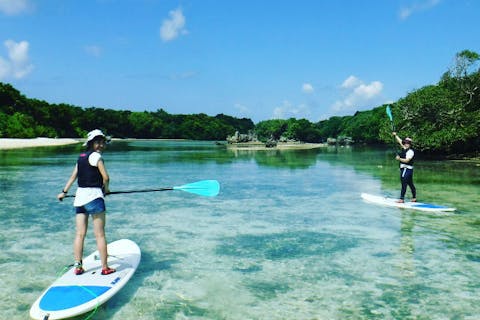 【沖縄・石垣島】SUP体験！（ショートコース）60分