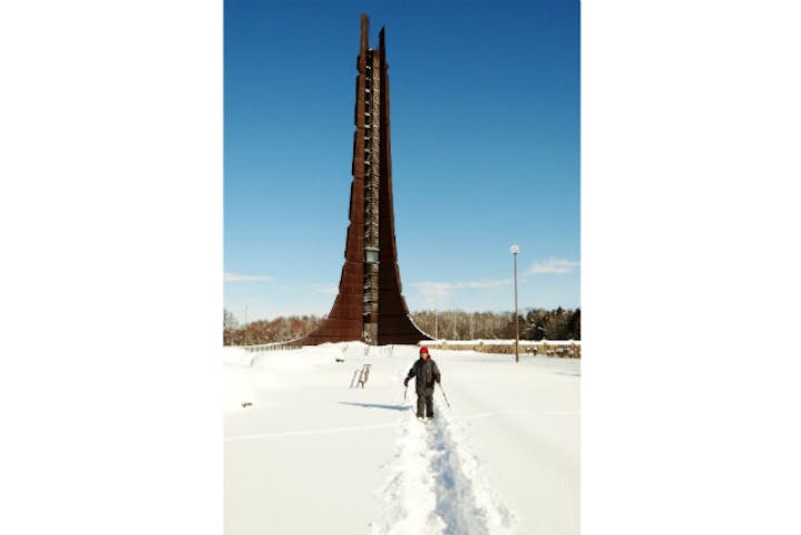 北海道 札幌市 冬のエコツアー スノーシュー 雪の中でティータイム付 アソビュー