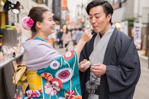 鎌倉 ストア 着物 レンタル 冬 寒い