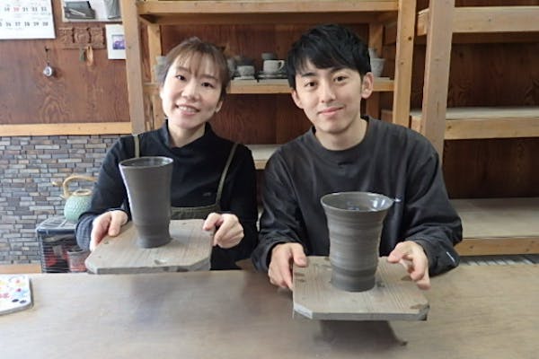 岡山・備前・陶芸体験】登り窯で味わい深い模様が入る!手びねり 岡山・備前・陶芸体験】登り窯で味わい深い模様が入る!手びねり