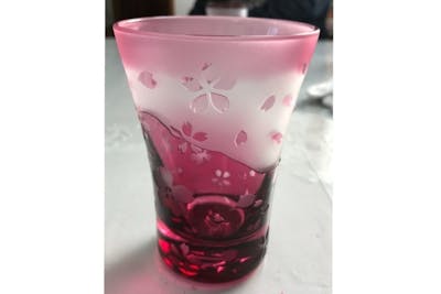 熊本・八代市・サンドブラスト】ガラスを自由にデザイン！ロンググラス