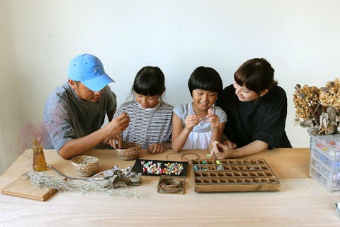 【愛知・名古屋・手作りアクセサリー】可愛いとんぼ玉で作るオリジナルネックレス