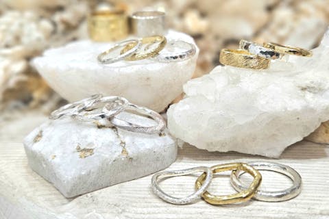 【渋谷・代々木上原駅・シルバーアクセサリー】愛着がわくペアリングを手作り！代々木上原駅より徒歩5分。