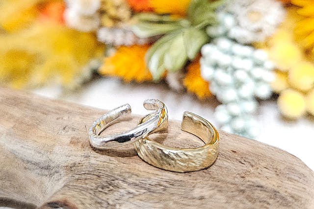 【渋谷/代々木上原駅より徒歩5分！シルバーアクセサリー手作り】耳のアクセントにイヤーカフ手作り体験