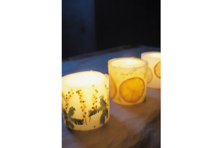 愛知 名古屋 キャンドル作り 好きなお花を好きなだけ 花キャンドル アソビュー