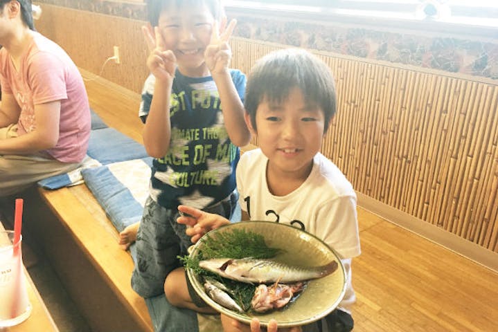 兵庫 豊岡市 釣り体験 自分で釣った魚を食べられる お食事付き 釣り体験 アソビュー