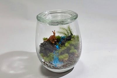 静岡・菊川・グリーンインテリア】ガラス瓶の中に自分の世界を創ろう