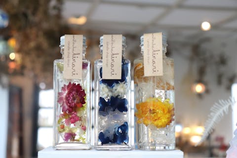 【愛知・名古屋・ハーバリウム】みずみずしい美しさ！ハーバリウム体験（2本作成）