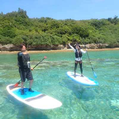 沖縄・今帰仁村・古宇利島・美ら海水族館近く】SUP&スノーケリング 沖縄・今帰仁村・古宇利島・美ら海水族館近く】SUP&スノーケリング