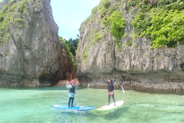沖縄・今帰仁村・SUP】SUP＆シュノーケリングツアー♪ 今帰仁村/古宇利