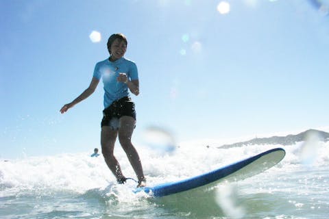 【千葉・サーフィン】初心者安心！経験者のステップアップもお手伝い！お子様のみの参加もOK／御宿駅近徒歩10分