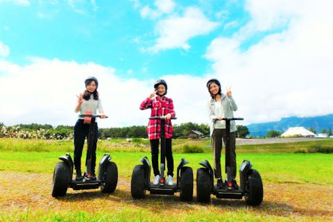 【岐阜・ひるがの高原・セグウェイ】絶景の草原へ！モーニングセグウェイ散歩ツアー（1時間）