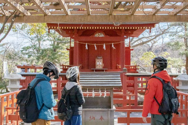 神奈川 鎌倉 サイクリング 鎌倉観光ならコレ 鎌倉七福神ツアー フルレンタルサービス付き アソビュー