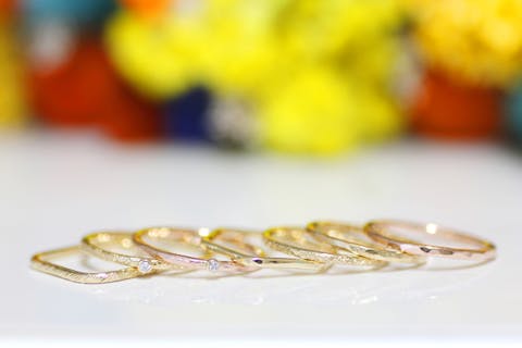 【渋谷・代々木上原駅・手作りリング体験】記念日やプレゼントにK10イエローゴールドリング！！代々木上原駅より徒歩5分。