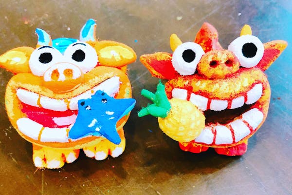 沖縄・石垣島・シーサー作り】当日持ち帰り可能！制作から色ぬりまで全