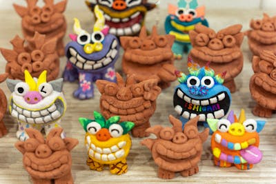 沖縄・石垣島・シーサー作り】当日持ち帰り可能！制作から色ぬりまで全