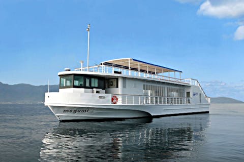 【滋賀・琵琶湖・クルーズ】南湖遊覧ボート60分コース（大津港発着）