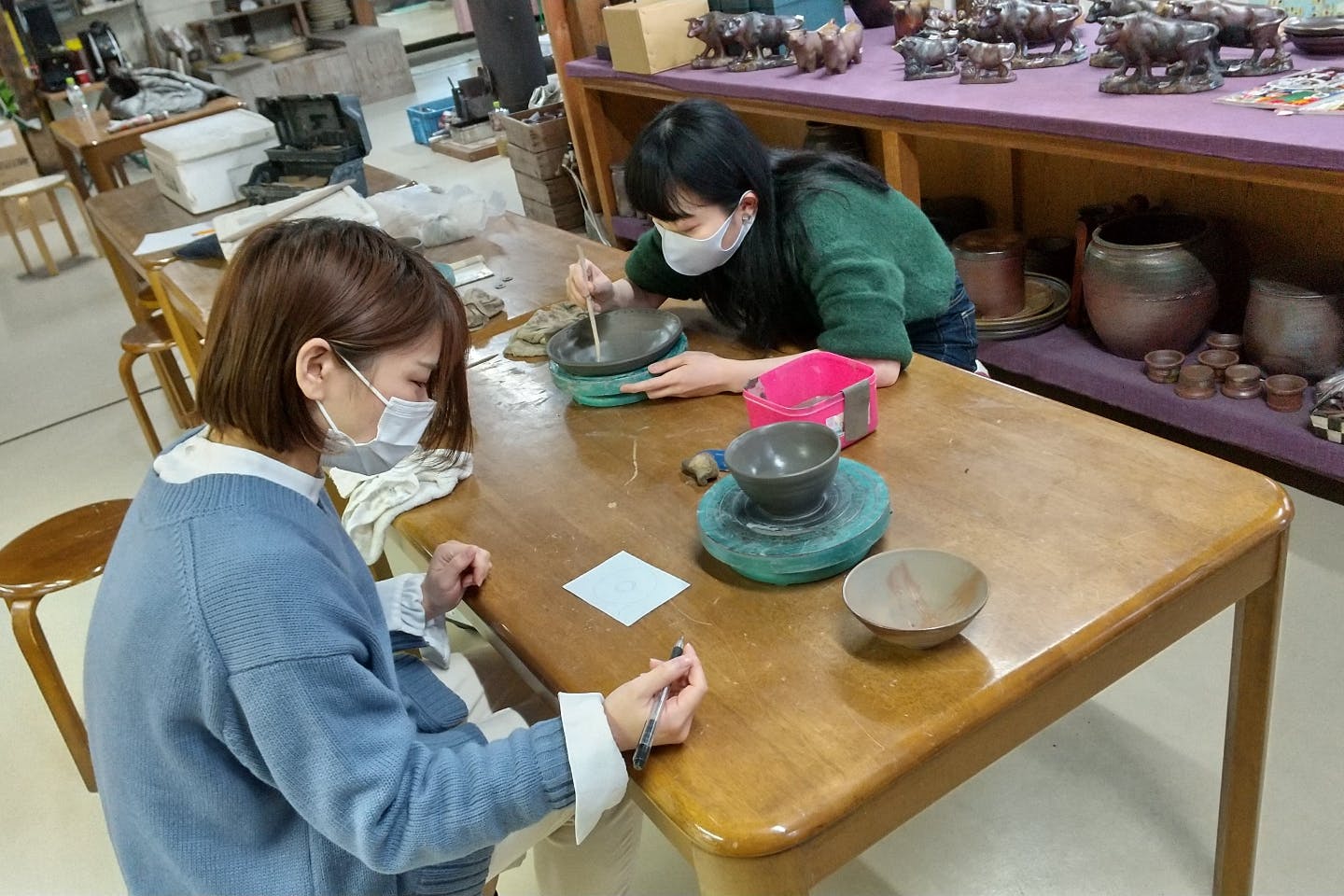 【岡山・備前市・陶芸体験】日本六古窯の一つ・備前焼を作る土ひねり体験！抹茶椀など