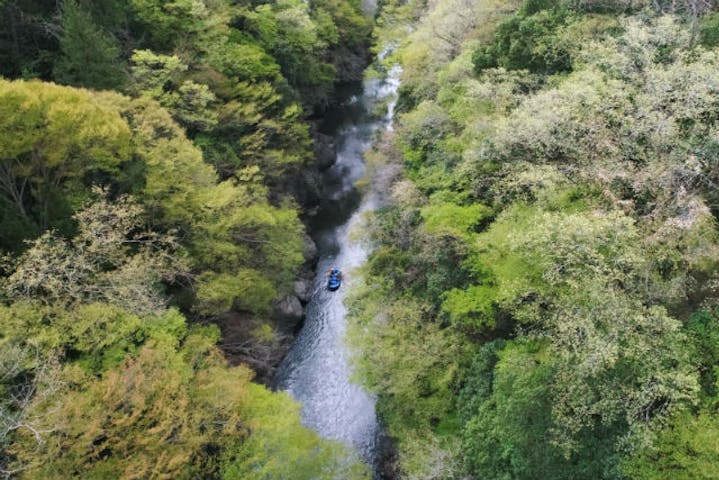 山梨県大月市 桂川ラフティング 2時間 アソビュー