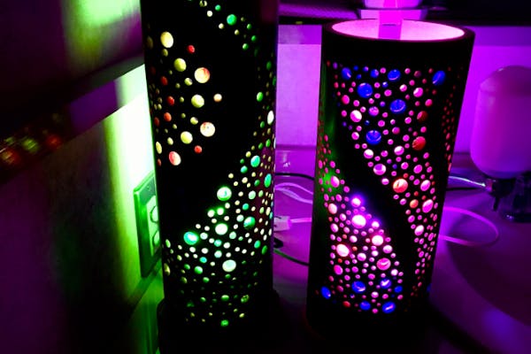 ご依頼追加作品「和蓮」 大型竹灯籠 ご依頼追加作品「和蓮」 大型竹