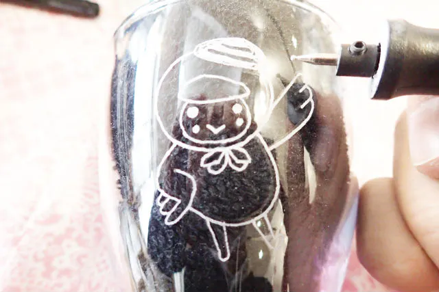 北海道 苫小牧 ガラス細工 ルーターで彫刻 オリジナルグラス作り 1 2個 アソビュー