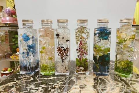 【和歌山・ハーバリウム】お好きな花材で作るオリジナルハーバリウム1個