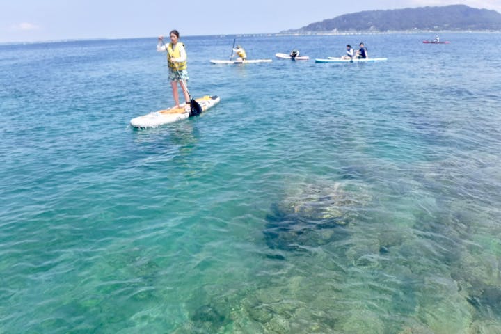 千葉 南房総 Sup 魚がいっぱい 綺麗な海 初心者sup体験 アソビュー