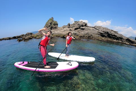 千葉 南房総 Sup 魚がいっぱい 綺麗な海 初心者sup体験 アソビュー