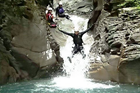 【長野・白馬・シャワークライミング】小谷の自然に癒される！シャワークライミング3時間