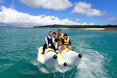 沖縄・うるま・チュービング】3名様で1名様無料！マリンチューブ4