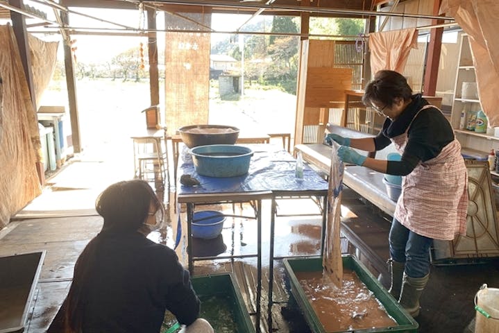 2019 8 31レア体験 柿渋を自分で作れちゃう 柿渋絞り 染めワークショップ Vol 5 農家民宿ちんちゃん亭