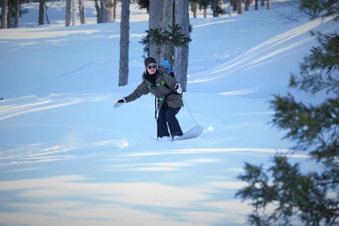 【みなかみ・スノーシュー】楽しみ方はあなた次第！雪舞うパウダーサーフ体験＆ザクザクスノーシュー