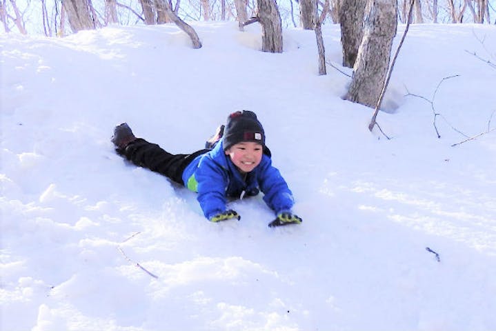 栃木 那須 スノーシュー 思いっきり雪遊び ベテランガイドと行くスノーシュー アソビュー