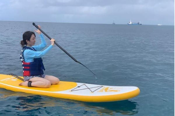 沖縄・名護市・SUP】サンゴ礁の上をクルージング！初心者だけのSUP体験