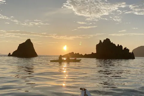 【和歌山・串本・シーカヤック】日の出カヤック・美しい日の出を海の上で！写真無料プレゼント！