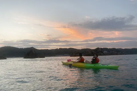 【和歌山・串本・シーカヤック】夕暮れカヤック・夕凪の贅沢時間！写真無料プレゼント！