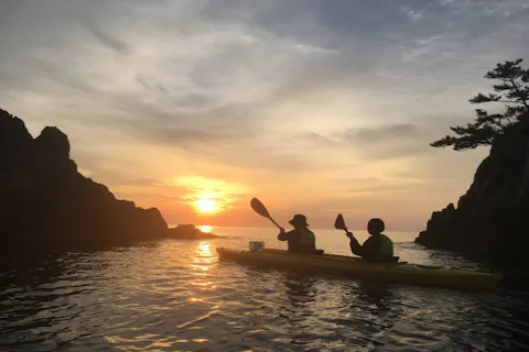 和歌山・国の名勝「和歌浦湾」・シーカヤック（半日）☆ステッカー 