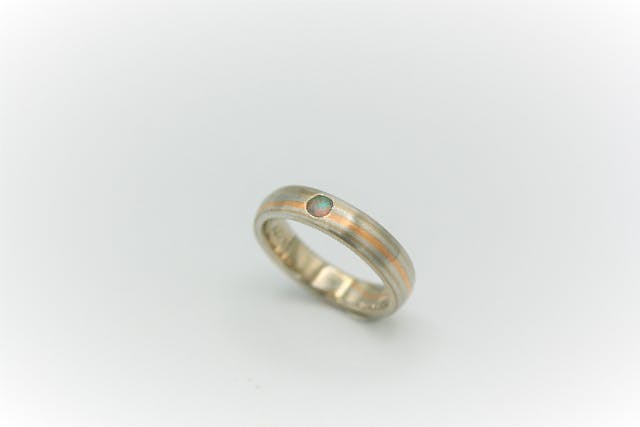 【東京・銀座・手作りリング】世界にひとつだけ！木目金の結婚指輪を作ろう（1個）