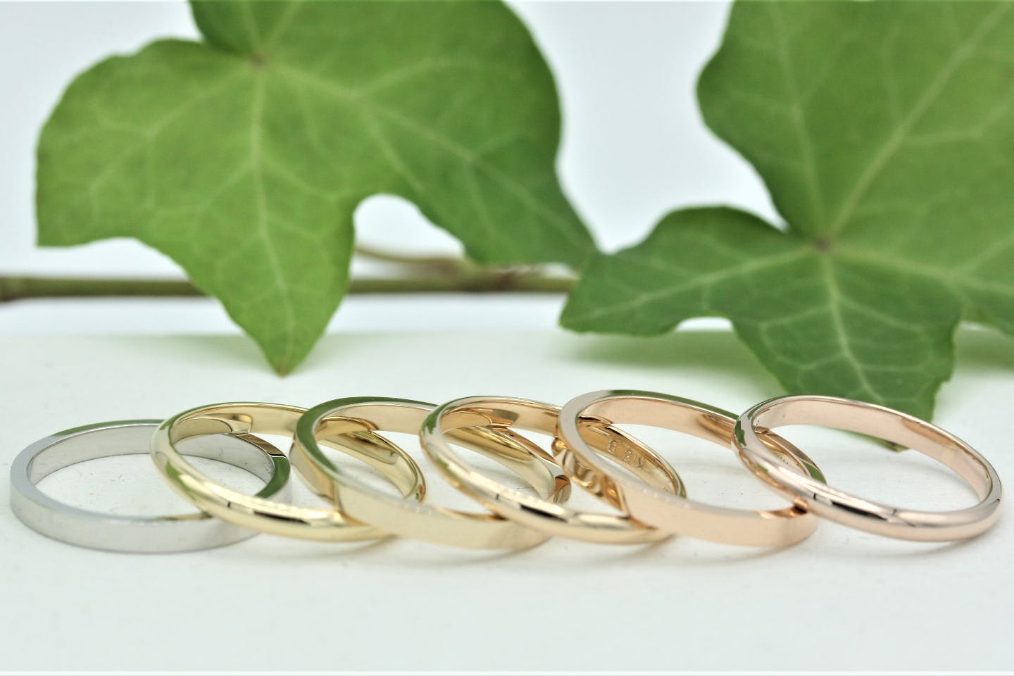 【東京・銀座・手作りリング】ご結婚指輪にも。一日で作れる、プラチナ・金の指輪（お一つ）