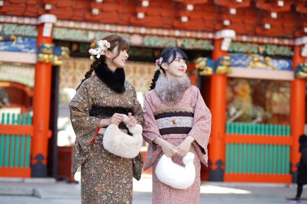 東京・新宿・着物レンタル】大人気レトロプレミアム☆ヘアセット付き